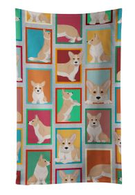 Lots of Fawn Cardigan Corgi Kitchen Towel Dish Cloths Guest Hand Towel Decorative Bathroom Towel for Face,Tea, Dishcloth, Kitchen and Bath