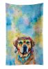 Mastiff Hippie Dawg Kitchen Towel Dish Cloths Guest Hand Towel Decorative Bathroom Towel for Face,Tea, Dishcloth, Kitchen and Bath