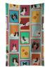 Lots of Tricolor Papillon Kitchen Towel Dish Cloths Guest Hand Towel Decorative Bathroom Towel for Face,Tea, Dishcloth, Kitchen and Bath
