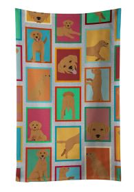 Lots of Red Fox Labrador Retriever Kitchen Towel Dish Cloths Guest Hand Towel Decorative Bathroom Towel for Face,Tea, Dishcloth, Kitchen and Bath
