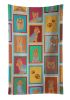 Lots of Blue and Tan Yorkie Kitchen Towel Dish Cloths Guest Hand Towel Decorative Bathroom Towel for Face,Tea, Dishcloth, Kitchen and Bath