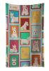 Lots of Wheaten Scottish Terrier Kitchen Towel Dish Cloths Guest Hand Towel Decorative Bathroom Towel for Face,Tea, Dishcloth, Kitchen and Bath
