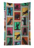 Lots of Black Labrador Retriever Kitchen Towel Dish Cloths Guest Hand Towel Decorative Bathroom Towel for Face,Tea, Dishcloth, Kitchen and Bath