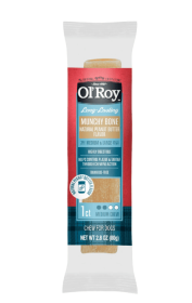 Ol' Roy Munchy Bone Dog Treats, Natural Peanut Butter Flavor, Chew Treats Dogs, 2.8 oz, 1 Count