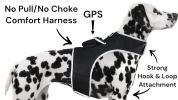 Remote Pet Surveillance Pet Tracker Waterproof Collar Mounted GPS for Pet Size:M