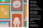 Lots of White Pomeranian Kitchen Towel Dish Cloths Guest Hand Towel Decorative Bathroom Towel for Face,Tea, Dishcloth, Kitchen and Bath