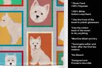 Lots of Westie Kitchen Towel Dish Cloths Guest Hand Towel Decorative Bathroom Towel for Face,Tea, Dishcloth, Kitchen and Bath