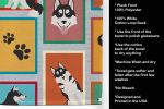 Lots of Siberian Husky Kitchen Towel Dish Cloths Guest Hand Towel Decorative Bathroom Towel for Face,Tea, Dishcloth, Kitchen and Bath