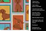 Lots of Red Dachshund Kitchen Towel Dish Cloths Guest Hand Towel Decorative Bathroom Towel for Face,Tea, Dishcloth, Kitchen and Bath