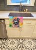 Poodle Hippie Dawg Kitchen Towel Dish Cloths Guest Hand Towel Decorative Bathroom Towel for Face,Tea, Dishcloth, Kitchen and Bath