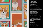 Lots of Red Cardigan Corgi Kitchen Towel Dish Cloths Guest Hand Towel Decorative Bathroom Towel for Face,Tea, Dishcloth, Kitchen and Bath