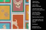 Lots of Chihuahua Kitchen Towel Dish Cloths Guest Hand Towel Decorative Bathroom Towel for Face,Tea, Dishcloth, Kitchen and Bath