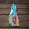 Poodle Hippie Dawg Kitchen Towel Dish Cloths Guest Hand Towel Decorative Bathroom Towel for Face,Tea, Dishcloth, Kitchen and Bath