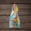 Cocker Spaniel Hippie Dawg Kitchen Towel Dish Cloths Guest Hand Towel Decorative Bathroom Towel for Face,Tea, Dishcloth, Kitchen and Bath