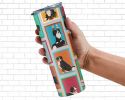 Lots of Bernese Mountain Dog Stainless Steel Skinny Tumbler Vacuum Double Walled Reusable Insulated Tumbler Travel Cup for Coffee Cocktails Gift with